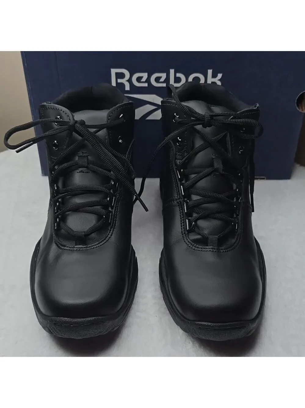 Reebok Men's Postal Express Boots Black Size 8.5